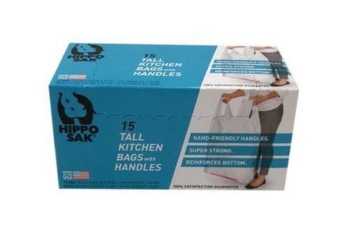 Buy Hippo Sak Tall Kitchen Bags With Handles  Online