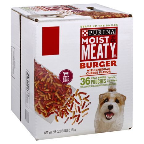 Buy Moist & Meaty Dog Food, Burger with Chedd... Online | Mercato