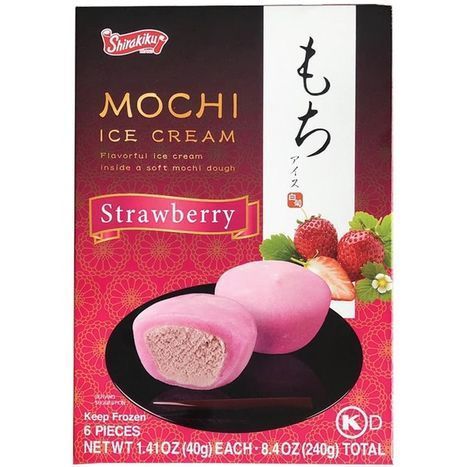 Buy Shirakiku Mochi Strawberry Ice Cream - 8.... Online | Mercato