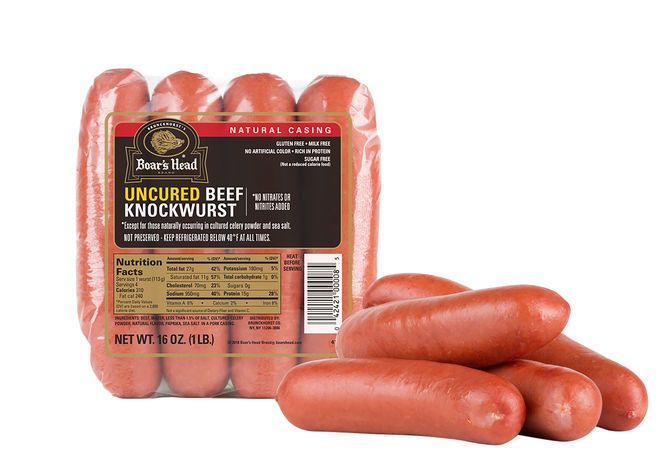 Buy Boar's Head® Uncured Beef Knockwurst - 16... Online | Mercato