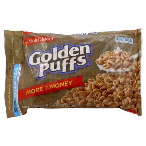 Buy Malt O Meal Cereal, Golden Puffs - 751 Grams Online | Mercato