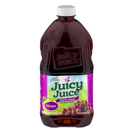 Buy Juicy Juice 100% Juice, Grape - 64 Ounces Online | Mercato