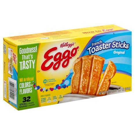 Buy Eggo French Toaster Sticks, Original - 12... Online | Mercato