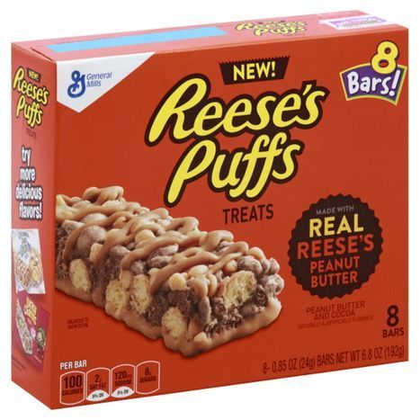 Buy Reeses Puffs Treats, Bars, Peanut Butter ... Online | Mercato