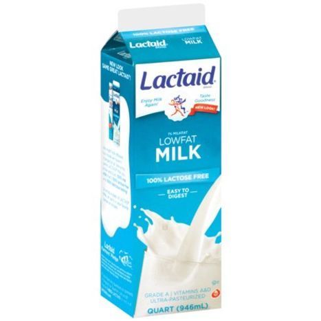 Buy Lactaid Milk, Lowfat, 1% Milkfat - 1 Quart Online | Mercato