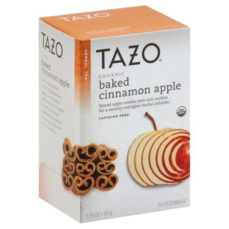 Buy Tazo Organic Baked Cinnamon Apple Tea Online Mercato