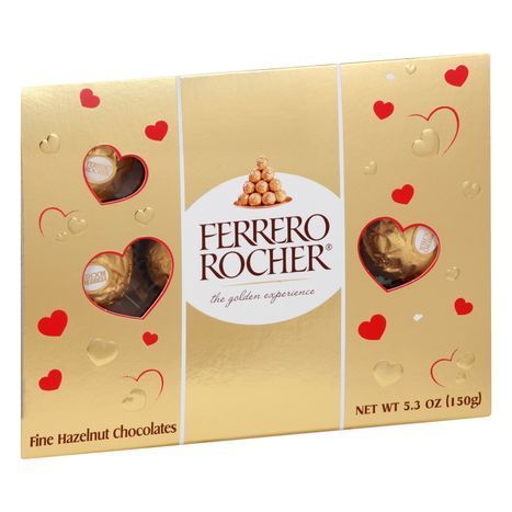 Ferrero Rocher Fine Hazelnut Chocolates - 5.3 oz