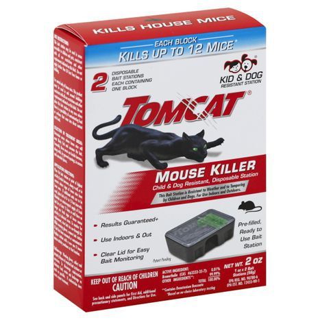 Buy Tomcat Mouse Killer, Disposable, Bait Sta... Online | Mercato