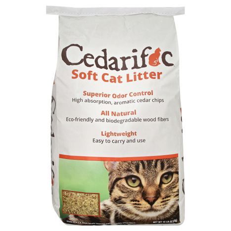 Buy Cedarific Cat Litter, Soft - 240 Ounces Online | Mercato