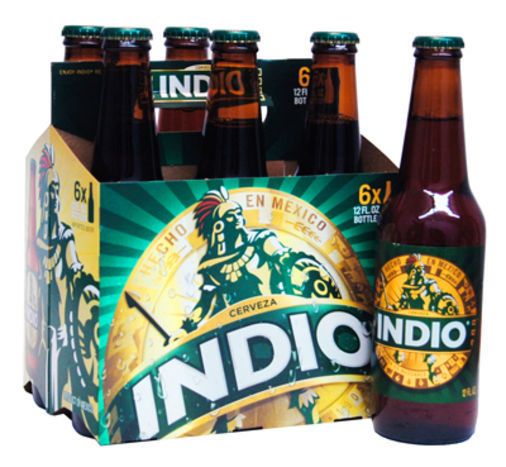 Indio Beer, 6 pack, 12 fl oz 