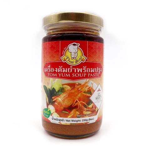 Buy Thai Boy Tom Yum Soup Paste - 230 Grams Online | Mercato