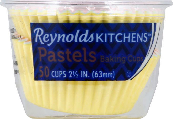 Reynolds Kitchens Baking Cups, Pastels, 2-1/2 Inches - 50 cups