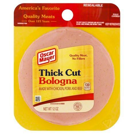 Buy Oscar Mayer Bologna, Thick Cut - 12 Ounces Online | Mercato