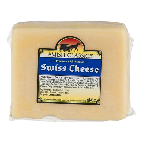 Buy Amish Classics Swiss Cheese Online | Mercato