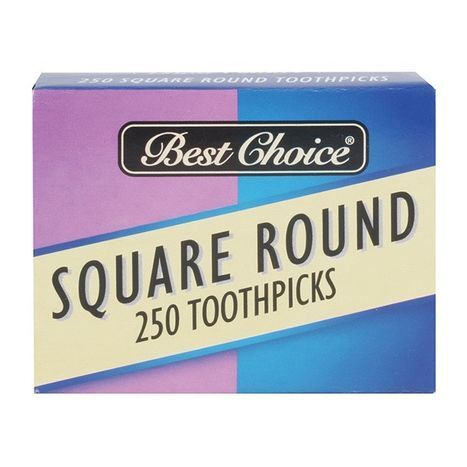 square round toothpicks