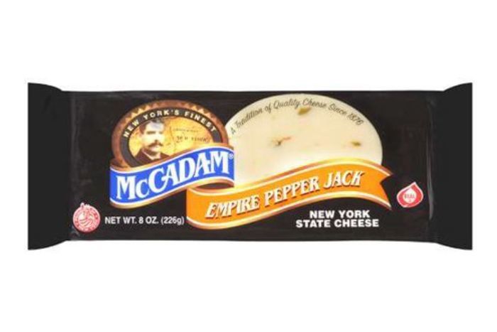 McCadam Empire Pepper Jack New York State Cheese, 8 oz