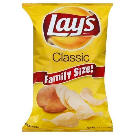 Buy Lays Potato Chips, Classic, Family Size! ... Online | Mercato