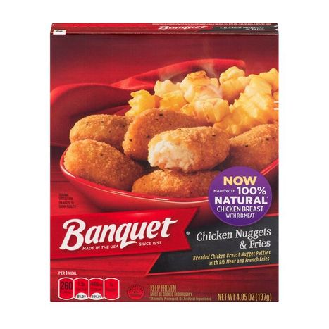 Buy Banquet Chicken Nuggets, & Fries - 4.85 O... Online | Mercato