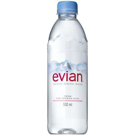 Buy Evian 1 Liter Water - 12 Pack Online | Mercato