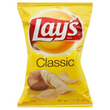 Buy Lays Potato Chips, Classic - 1.5 Ounces Online | Mercato