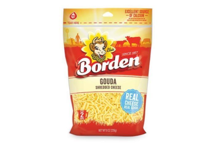 Buy Borden Gouda Shredded Cheese - 8 Ounces Online | Mercato