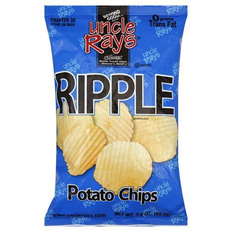 Buy Uncle Rays Potato Chips, Ripple - 5 Ounces Online | Mercato