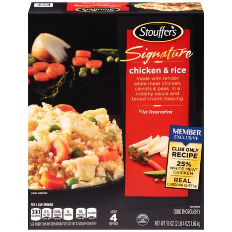 Buy STOUFFER'S SIGNATURE Chicken & Rice - 1 K... Online | Mercato