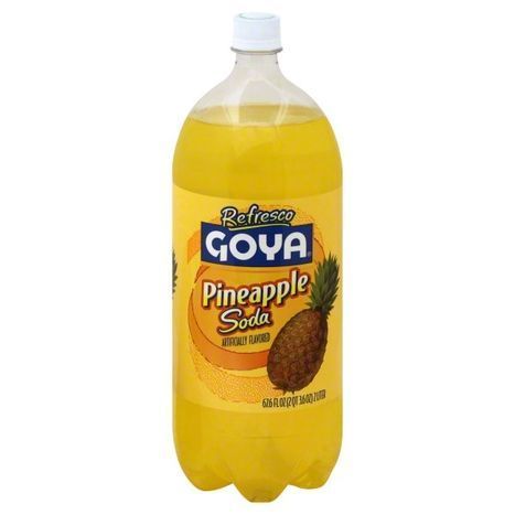 Buy Goya Refresco Soda, Pinapple - 67.6 Ounces Online | Mercato