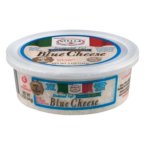 Buy Stella Cheese Crumbles, Reduced Fat, Blue... Online | Mercato