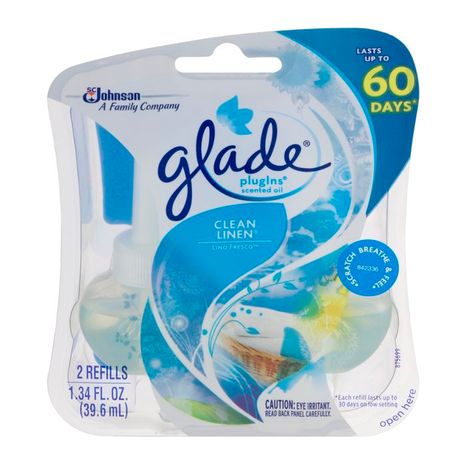 Buy Glade PlugIns Scented Oil Refills, Clean ... Online | Mercato