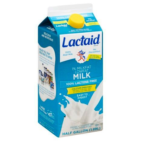 Buy Lactaid Milk, Lowfat, 1% Milkfat - 64 Ounces Online | Mercato