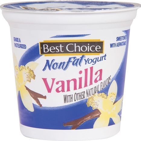 Buy Best Choice Nonfat Vanilla Yogurt - 6 Ounces Online | Mercato