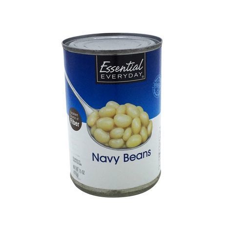 Buy Essential Everyday Navy Beans - 00415 15oz Online | Mercato