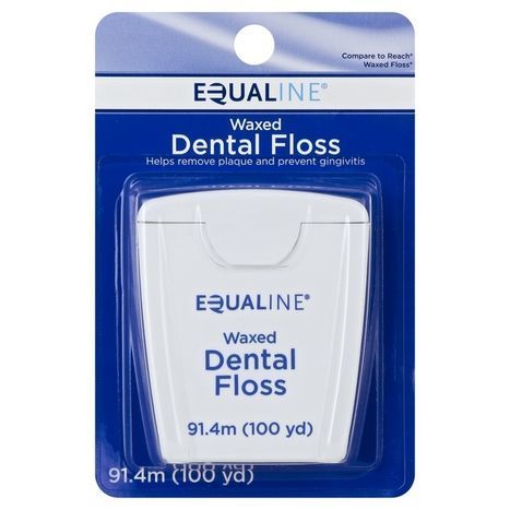 Buy Equaline Waxed Dental Floss - 100 Yards Online | Mercato