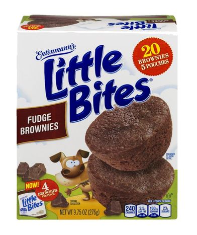 Buy Little Bites Brownies, Fudge - 11 Ounces Online | Mercato