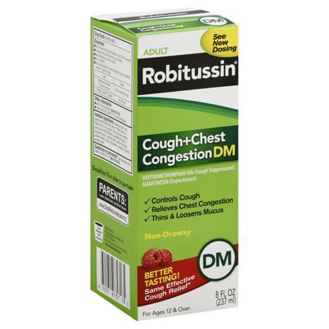 Buy Robitussin DM Cough + Chest Congestion, N... Online | Mercato