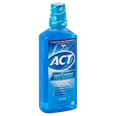 Buy ACT Mouthwash, Anticavity Fluoride, Cool ... Online | Mercato