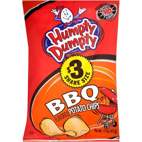 Buy Humpty Dumpty BBQ Potato Chips - 11 Ounces Online | Mercato