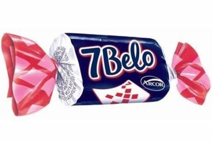 Buy Arcor, Bala 7 Belo (Raspberry Candy) 5 unid Online | Mercato