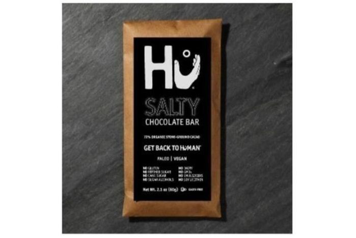 hu kitchen dark chocolate sea salt bar
