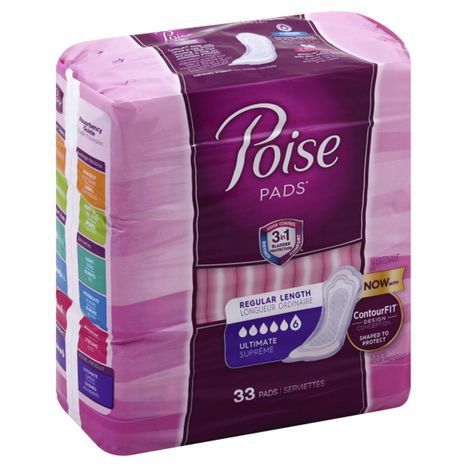 Buy Poise Pads, Ultimate 6, Regular Length - ... Online | Mercato