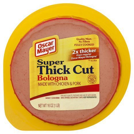 Buy Oscar Mayer Bologna, Super Thick Cut - 16... Online | Mercato