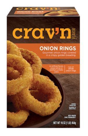 Crav'n Flavor Onion Rings 16 Oz, Appetizers & Snacks