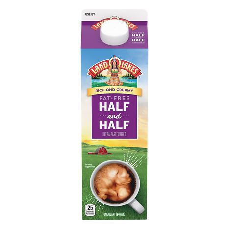 What Are the Ingredients in Fat Free Half and Half ?
