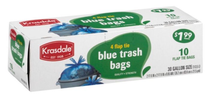Krasdale Small Garbage Bags 30 Bags
