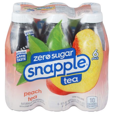 Snapple Peach Tea, 6 Pack