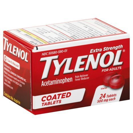 Buy Tylenol Acetaminophen, Extra Strength, 50... Online | Mercato