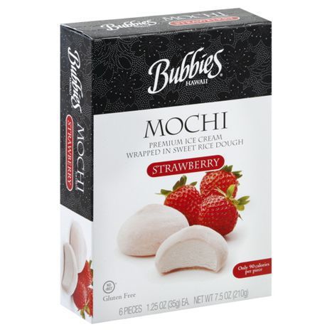 Buy Bubbies Mochi Strawberry Ounces Online Mercato