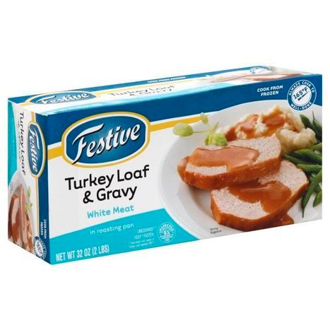 Buy Festive Turkey Loaf & Gravy, White Meat -... Online | Mercato