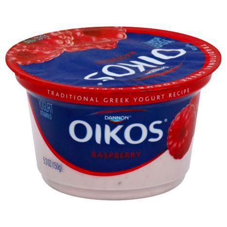 Buy Oikos Yogurt, Greek, Raspberry - 5.3 Ounces Online 
